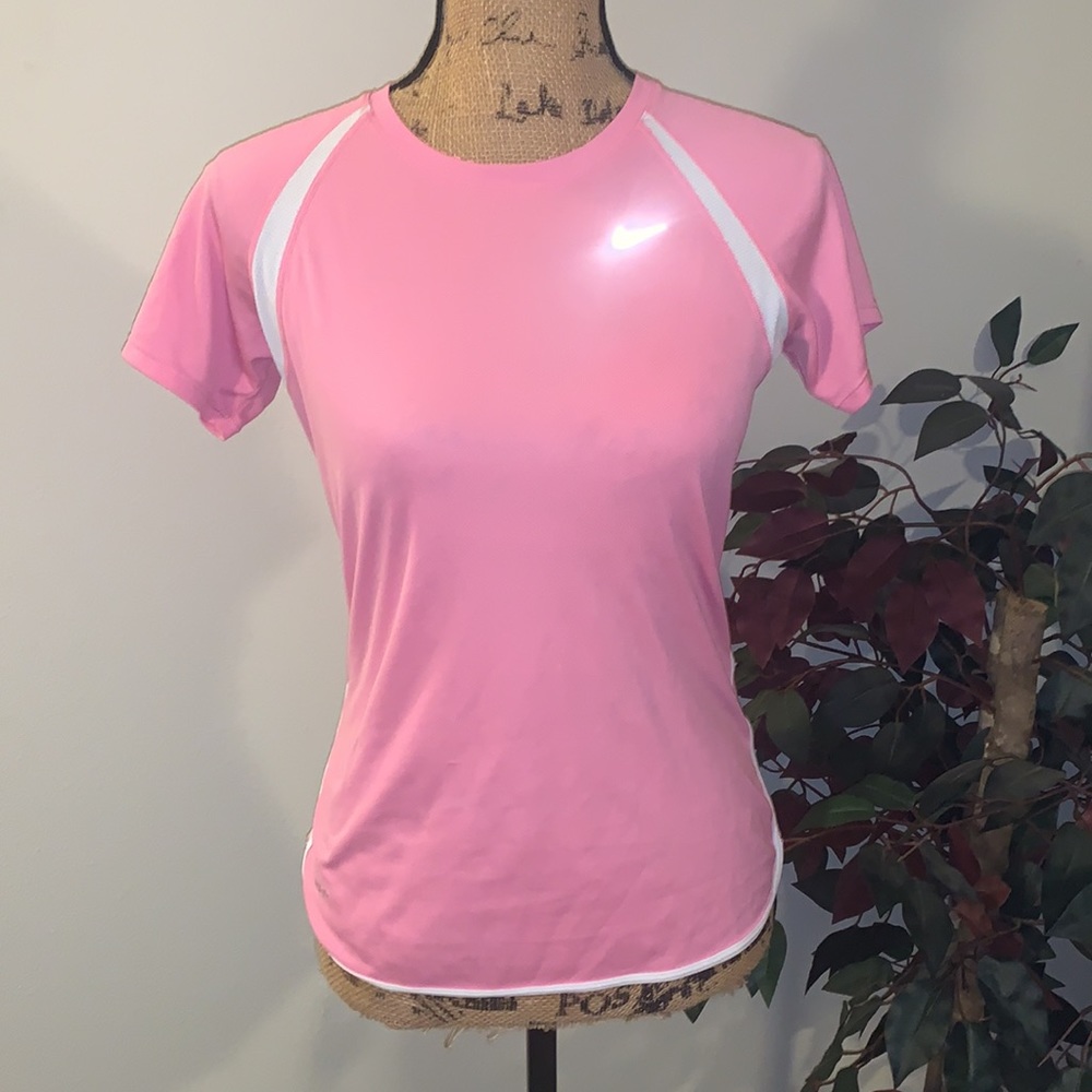 Pink Nike Dri-fit shirt